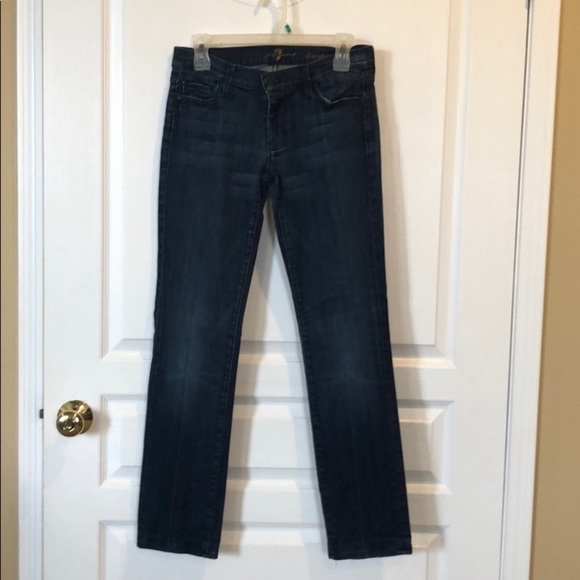 7 For All Mankind Straight Leg Jeans - Picture 3 of 4